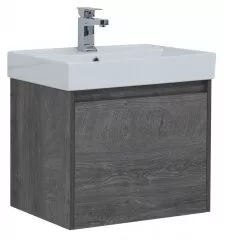 фото Тумба с раковиной Aquanet Nova Lite 60 дуб рошелье (1 ящик) арт. 00245239 
