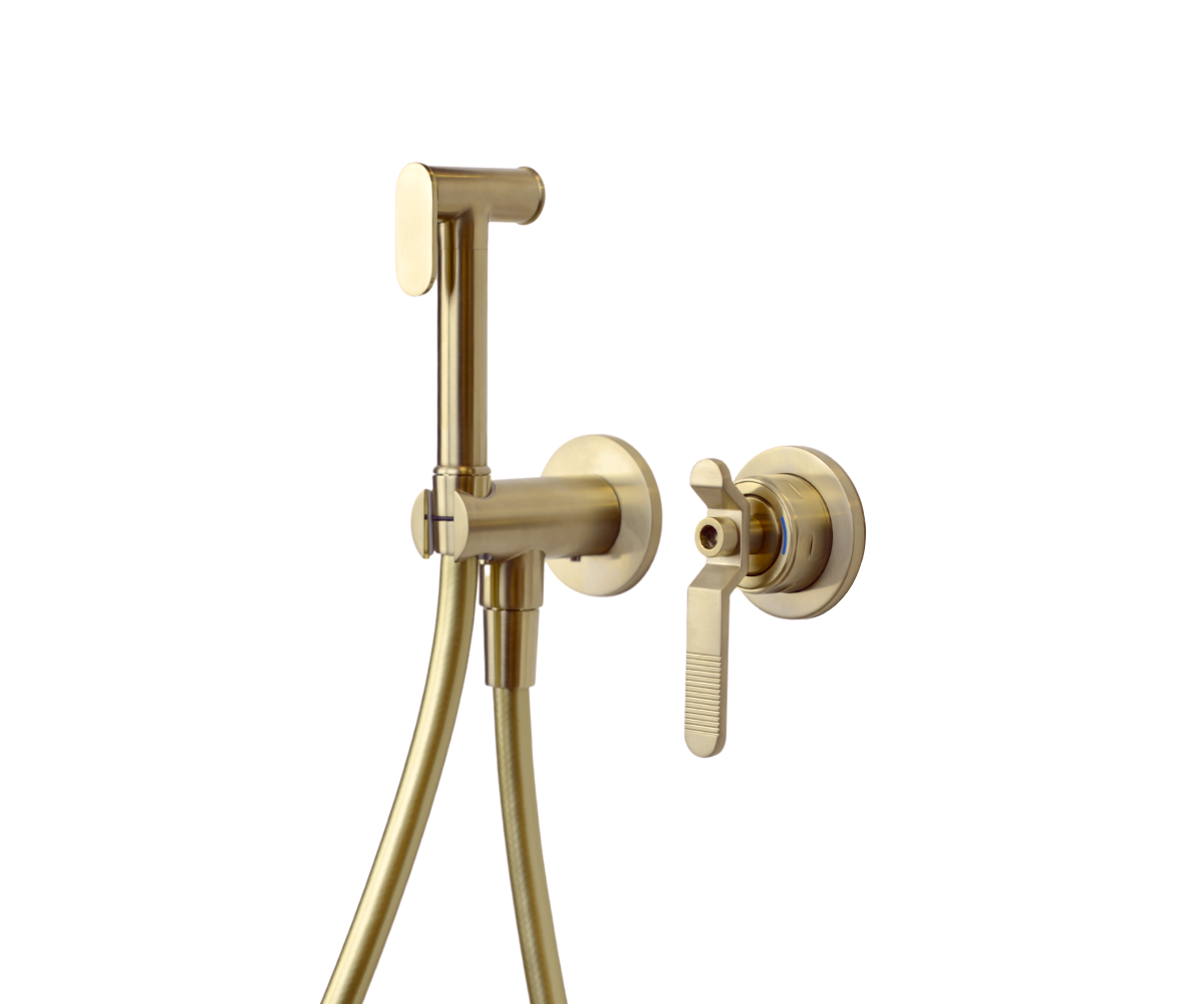 картинка Гигиенический душ Bronze de Luxe 3253CG со смесителем 