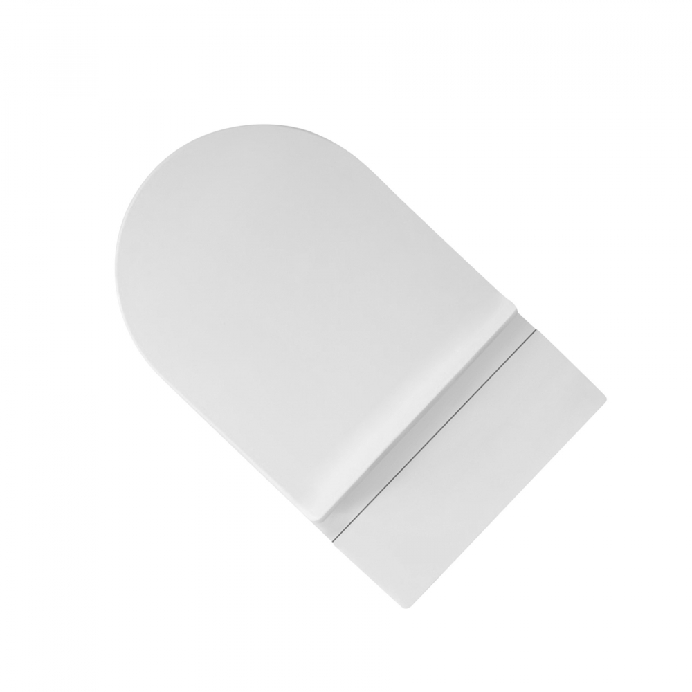 картинка Унитаз подвесной ABBER Bequem AC1105P белый, с импульсным смывом 